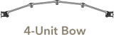 4 Unit Bow window