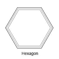 hexagon window