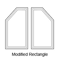 modified rectangle window