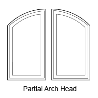 partial-arch-head window
