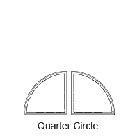 quarter-circle window