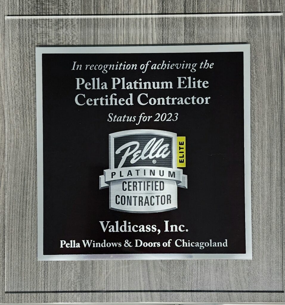 Pella Platinum Elite Certified Contractor